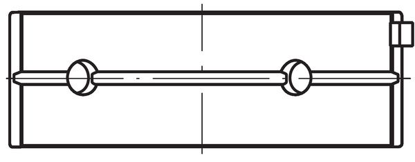 Panewka wału korbowego MAHLE 007HL21895000