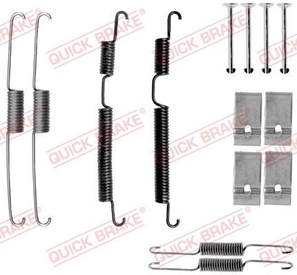 Zestaw akcesoriów, szczęki hamulcowe QUICK BRAKE 105-0035