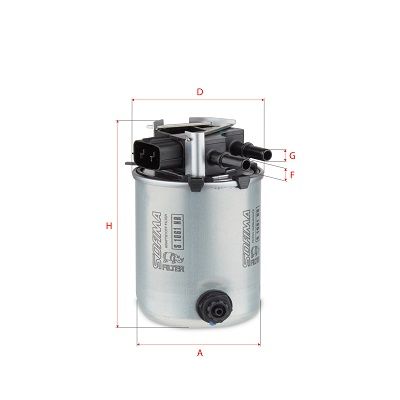 Filtr paliwa SOFIMA S 1061 NR