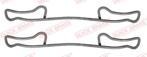 Zestaw akcesoriów, klocki hamulcowe QUICK BRAKE 109-1200