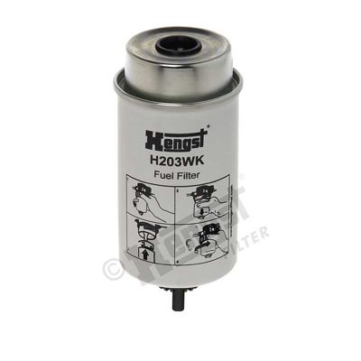 Filtr paliwa HENGST FILTER H203WK