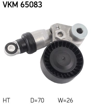 Rolka napinacza, pasek klinowy wielorowkowy SKF VKM 65083
