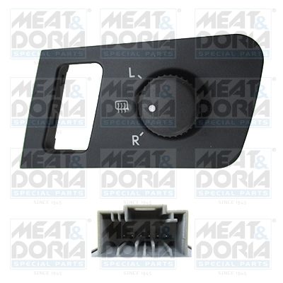 Przełącznik, regulacja lusterka zewnętrznego MEAT & DORIA 206029