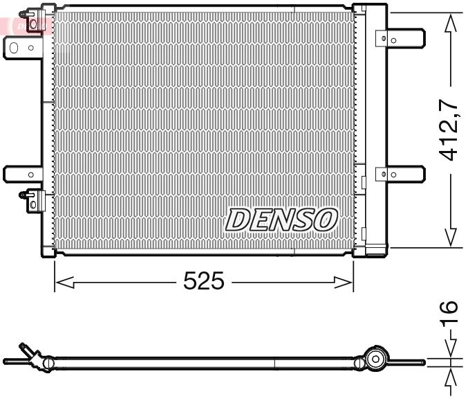 Skraplacz, klimatyzacja Denso DCN21022
