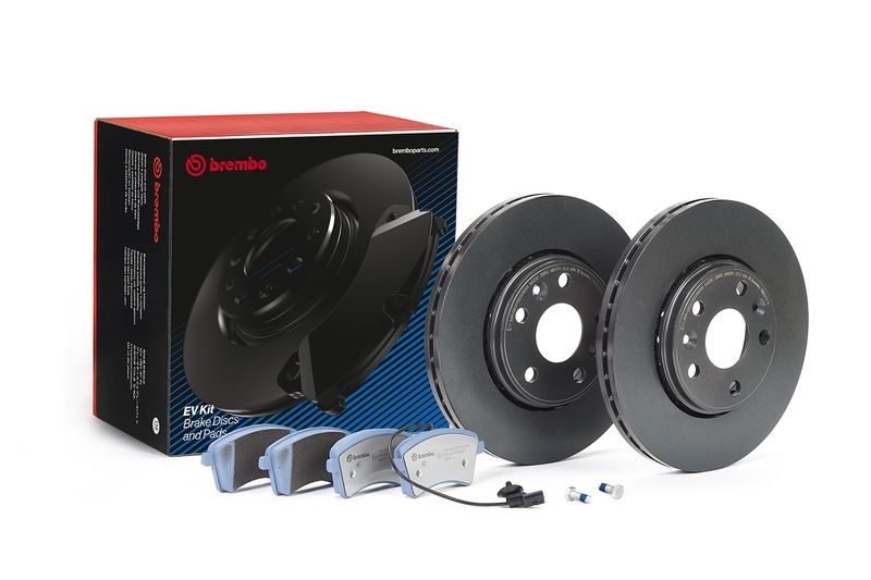 Zestaw do hamulców, hamulce tarczowe BREMBO KT 08 037