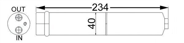 Osuszacz, klimatyzacja MAHLE ad 247 000s