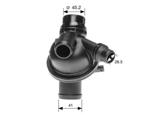 Termostat, płyn chłodzący MAHLE TM42103