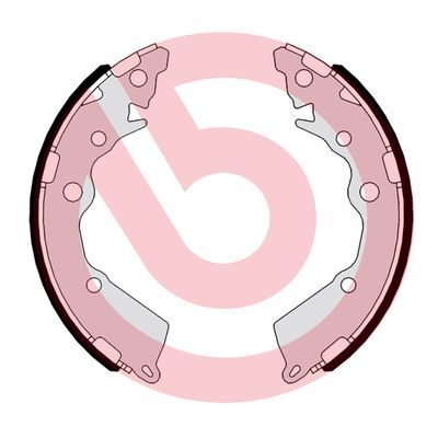 Zestaw szczęk hamulcowych BREMBO S 30 542