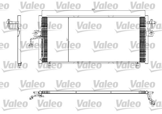 Skraplacz, klimatyzacja VALEO 817253