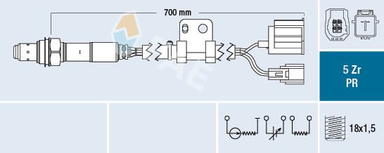 Sonda lambda FAE 75088