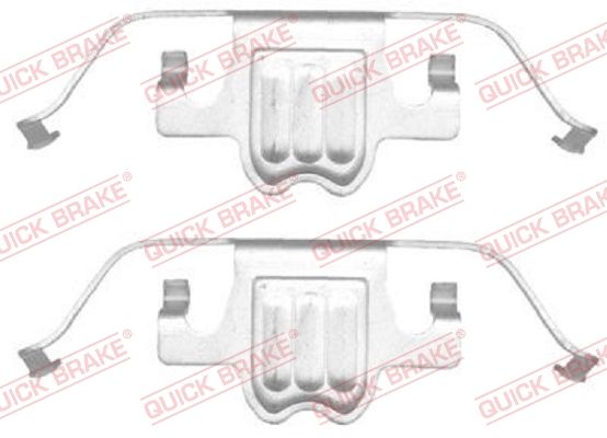 Zestaw akcesoriów, klocki hamulcowe QUICK BRAKE 109-1695