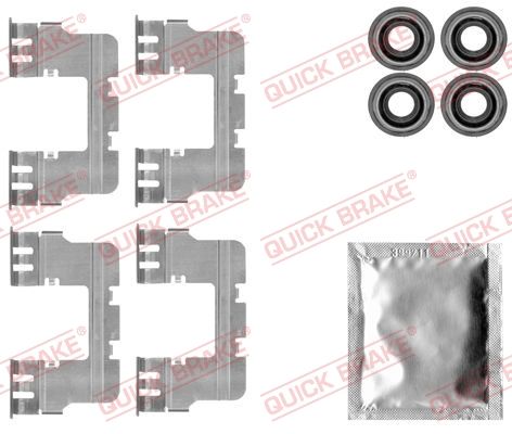 Zestaw akcesoriów, klocki hamulcowe QUICK BRAKE 109-1785