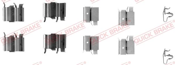 Zestaw akcesoriów, klocki hamulcowe QUICK BRAKE 109-1240