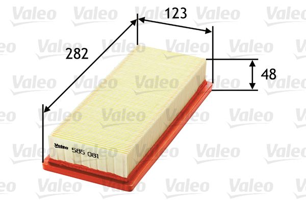 Filtr powietrza VALEO 585081