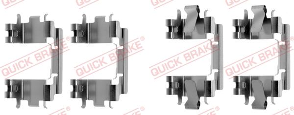 Zestaw akcesoriów, klocki hamulcowe QUICK BRAKE 109-1257