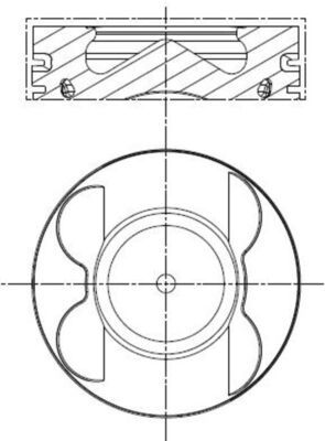 Tłok MAHLE 001PI00106002