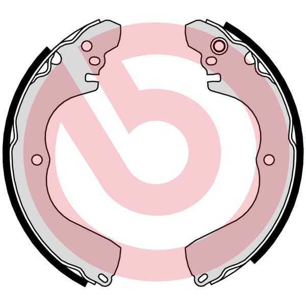 Zestaw szczęk hamulcowych BREMBO S 54 525