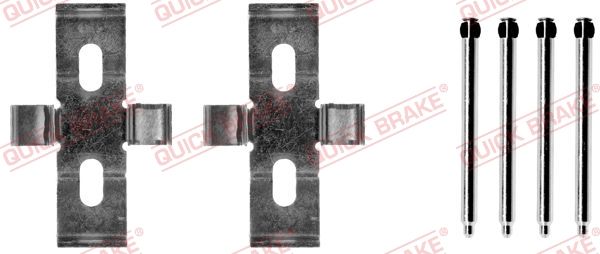 Zestaw akcesoriów, klocki hamulcowe QUICK BRAKE 109-1248