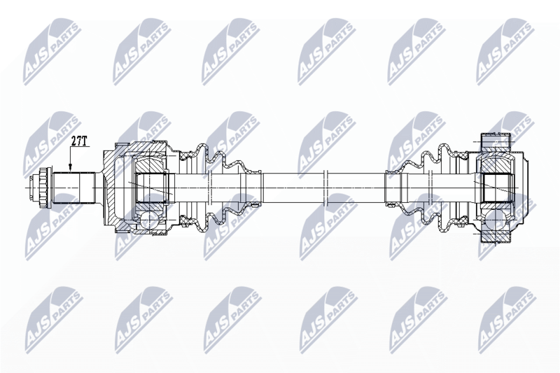 Wał napędowy NTY NPW-BM-148