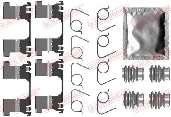 Zestaw akcesoriów, klocki hamulcowe QUICK BRAKE 109-0091