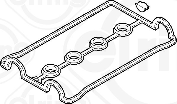 Zestaw uszczelek, pokrywa głowicy cylindra ELRING 718.890