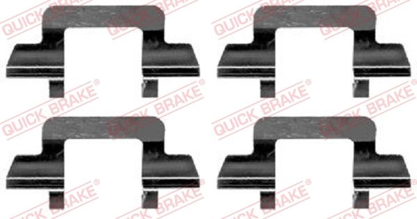 Zestaw akcesoriów, klocki hamulcowe QUICK BRAKE 109-1243