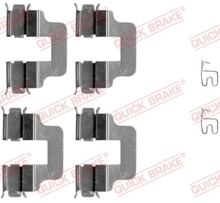 Zestaw akcesoriów, klocki hamulcowe QUICK BRAKE 109-1245