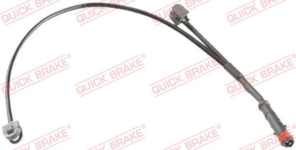 Styk ostrzegawczy, zużycie okładzin hamulcowych QUICK BRAKE WS 0395 A