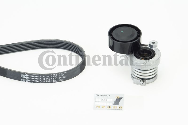 Zestaw paska klinowego wielorowkowego CONTINENTAL CTAM 6PK1130K4