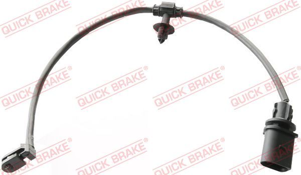 Styk ostrzegawczy, zużycie okładzin hamulcowych QUICK BRAKE WS 0450 A