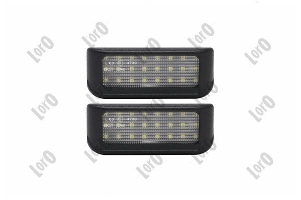 Oświetlenie tablicy rejestracyjnej ABAKUS l38-210-0006led