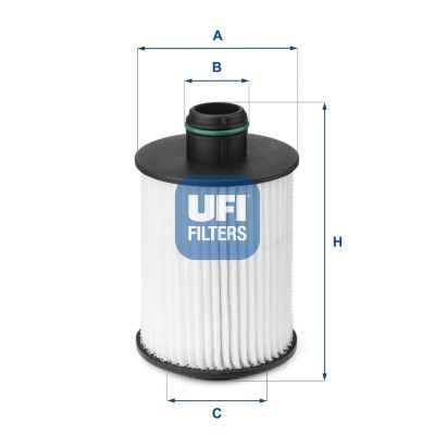 Filtr oleju UFI 25.093.00