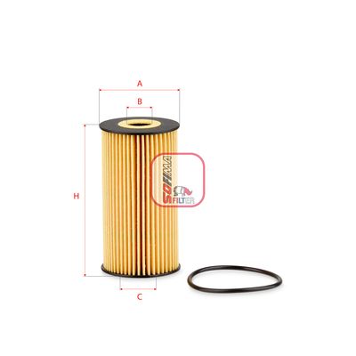 Filtr oleju SOFIMA S 5170 PE