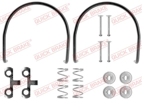 Zestaw akcesoriów, szczęki hamulcowe QUICK BRAKE 105-0587