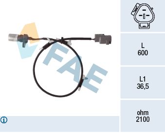 Generator impulsów, wał korbowy FAE 79456