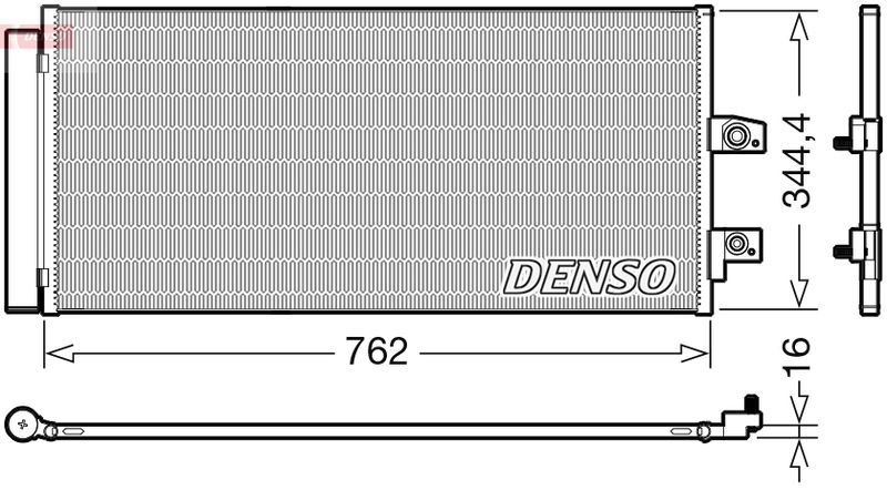 Skraplacz, klimatyzacja Denso DCN33016