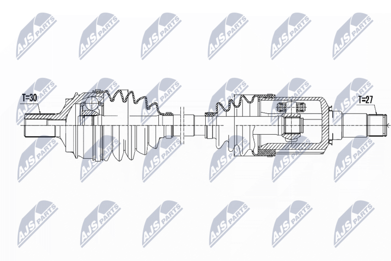 Wał napędowy NTY NPW-ME-038