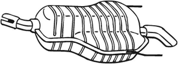 Tłumik końcowy BOSAL 185-489