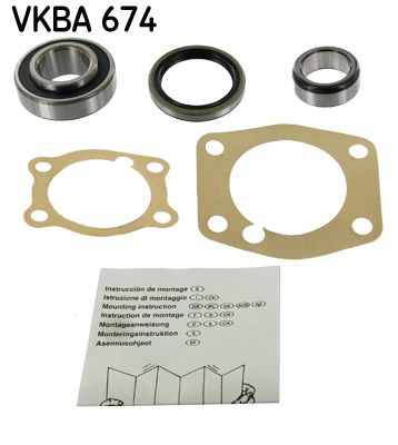 Zestaw łożysk koła SKF vkba 674