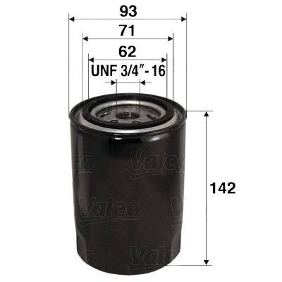 Filtr oleju VALEO 586024