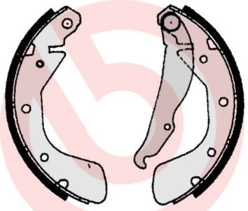 Zestaw szczęk hamulcowych BREMBO S 59 513