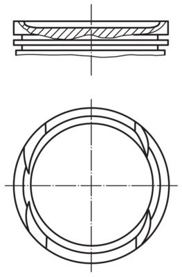 Tłok MAHLE 010 05 00