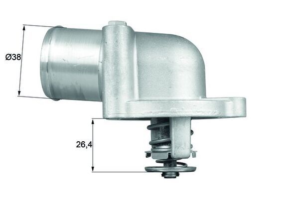 Termostat, płyn chłodzący MAHLE TI7887D