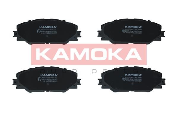 Zestaw klocków hamulcowych, hamulce tarczowe KAMOKA JQ1018272