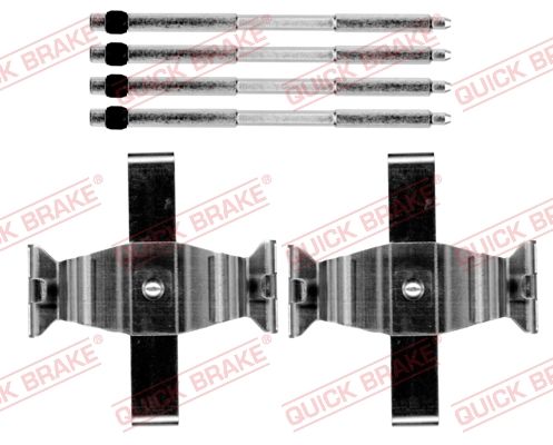 Zestaw akcesoriów, klocki hamulcowe QUICK BRAKE 109-0205