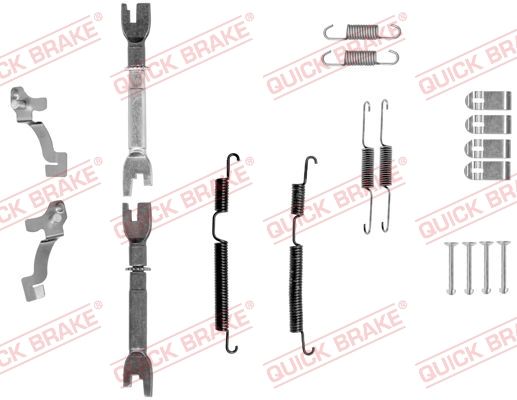 Zestaw akcesoriów, szczęki hamulcowe QUICK BRAKE 105-0045s