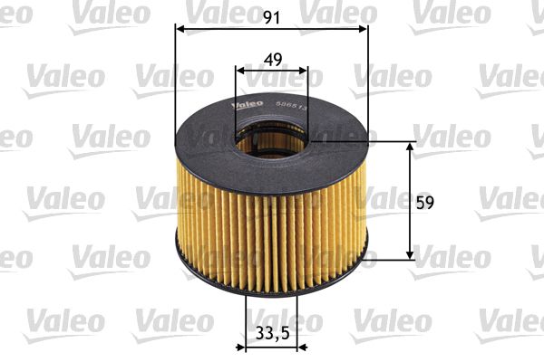Filtr oleju VALEO 586513