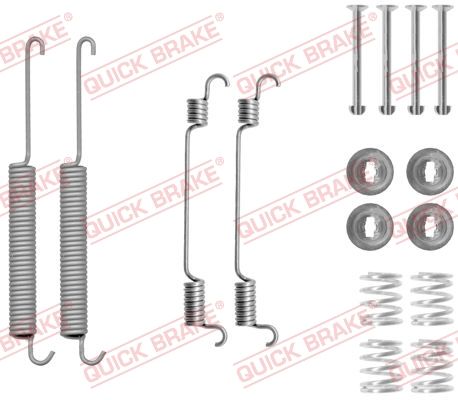 Zestaw akcesoriów, szczęki hamulcowe QUICK BRAKE 105-0806