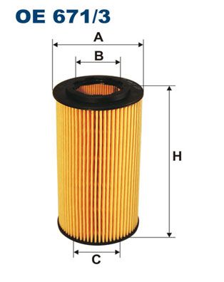 Filtr oleju FILTRON oe 671/3