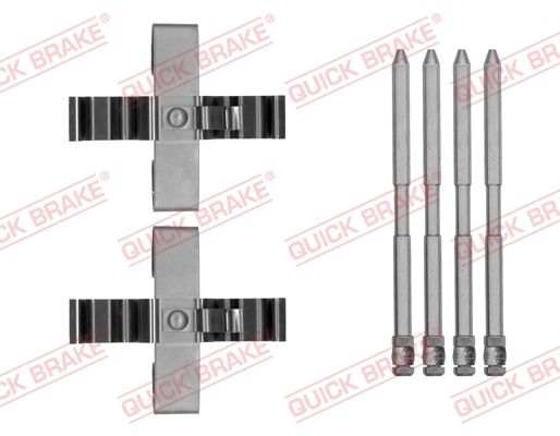 Zestaw akcesoriów, klocki hamulcowe QUICK BRAKE 109-1809